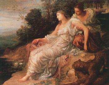 喬治 費德裡科 沃茨 Ariadne on the Island of Naxos 喬治 費德裡科 沃茨 Ariadne on the Island of Naxos
